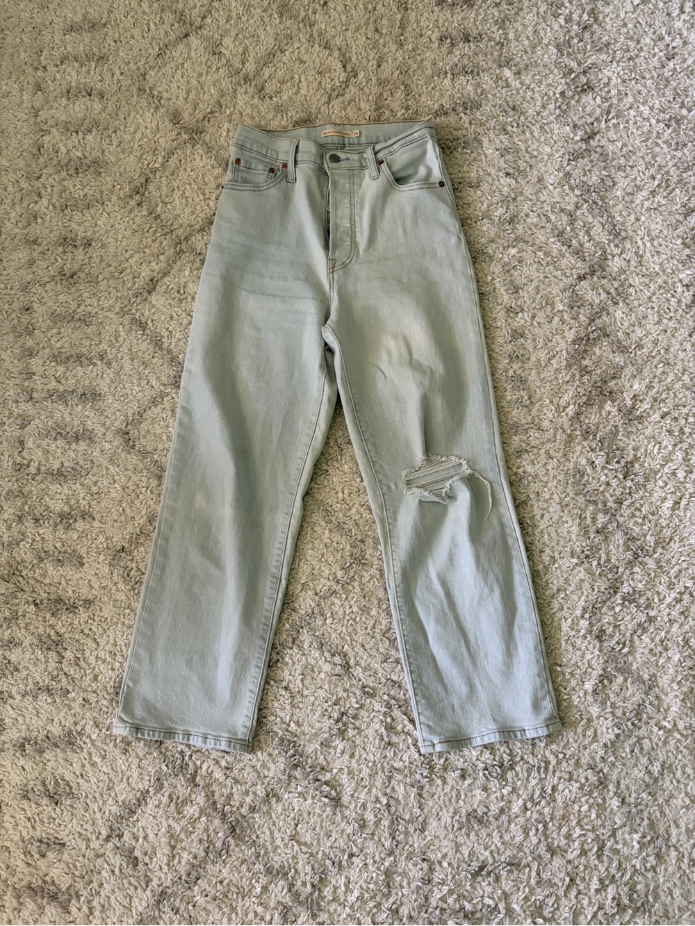 levi’s ribcage staight ankle jeans